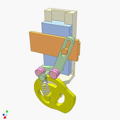 Cam and Crank Slider Mechanism