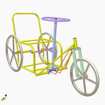 Hand-Powered Tricycle
