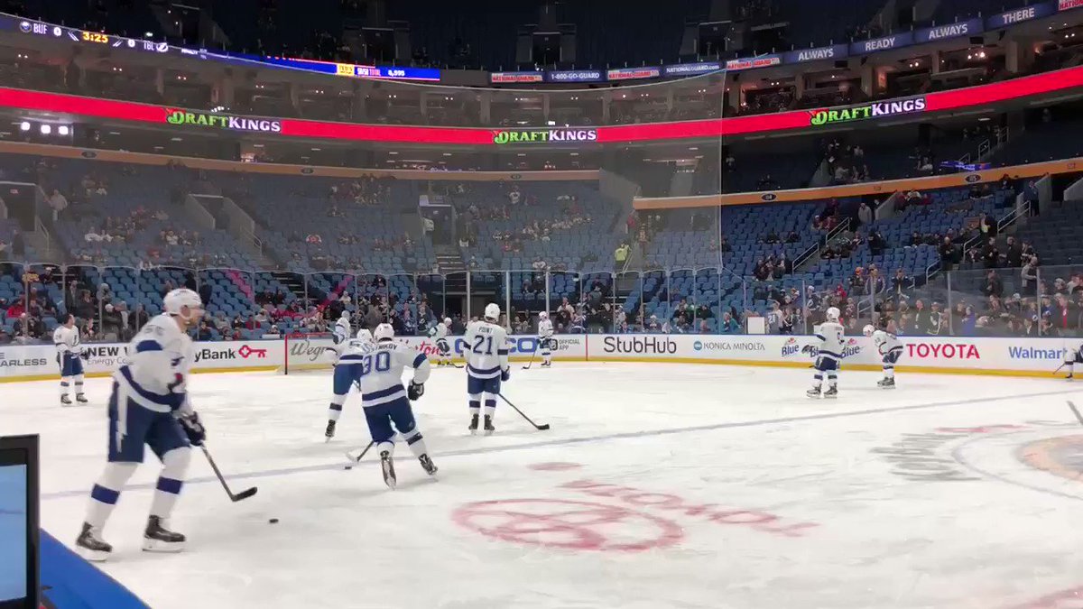 Hi, Buffalo! 👋  #TBLvsBUF | #GoBolts https://t.co/HDNuKCKBQw