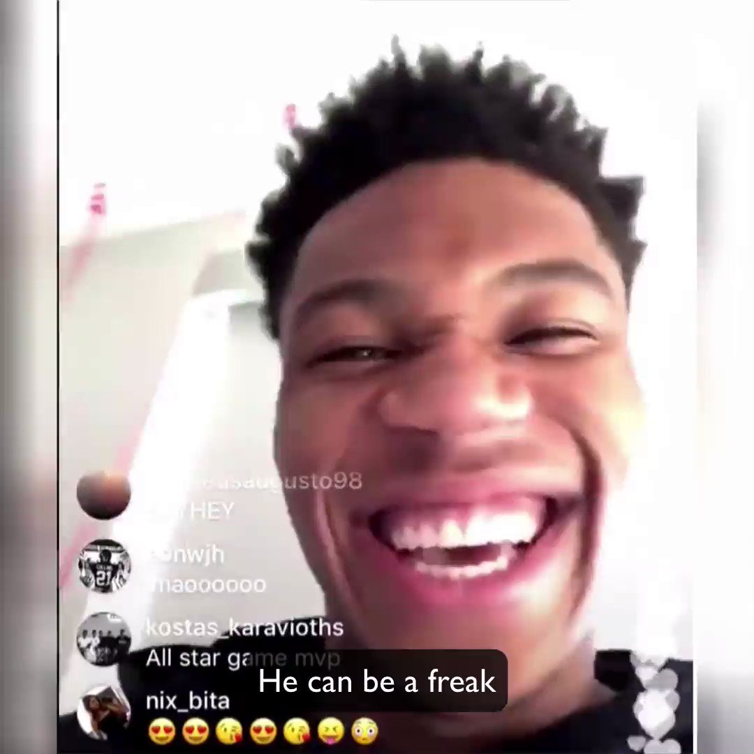 Barstool Sports On Twitter Giannis The Greek Freak Got A Blowjob Button From His Girlfriend