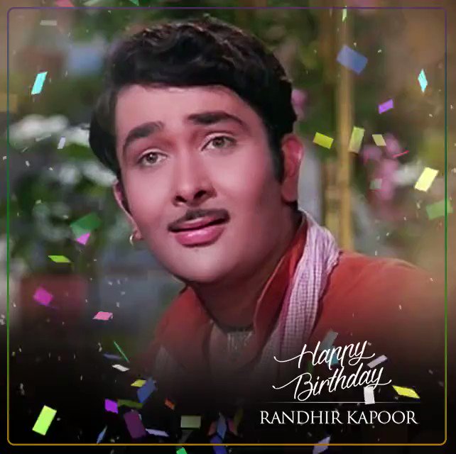 Here\s wishing Randhir Kapoor a Happy Birthday! 