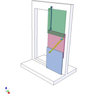 Torggler Door of Three Leaves