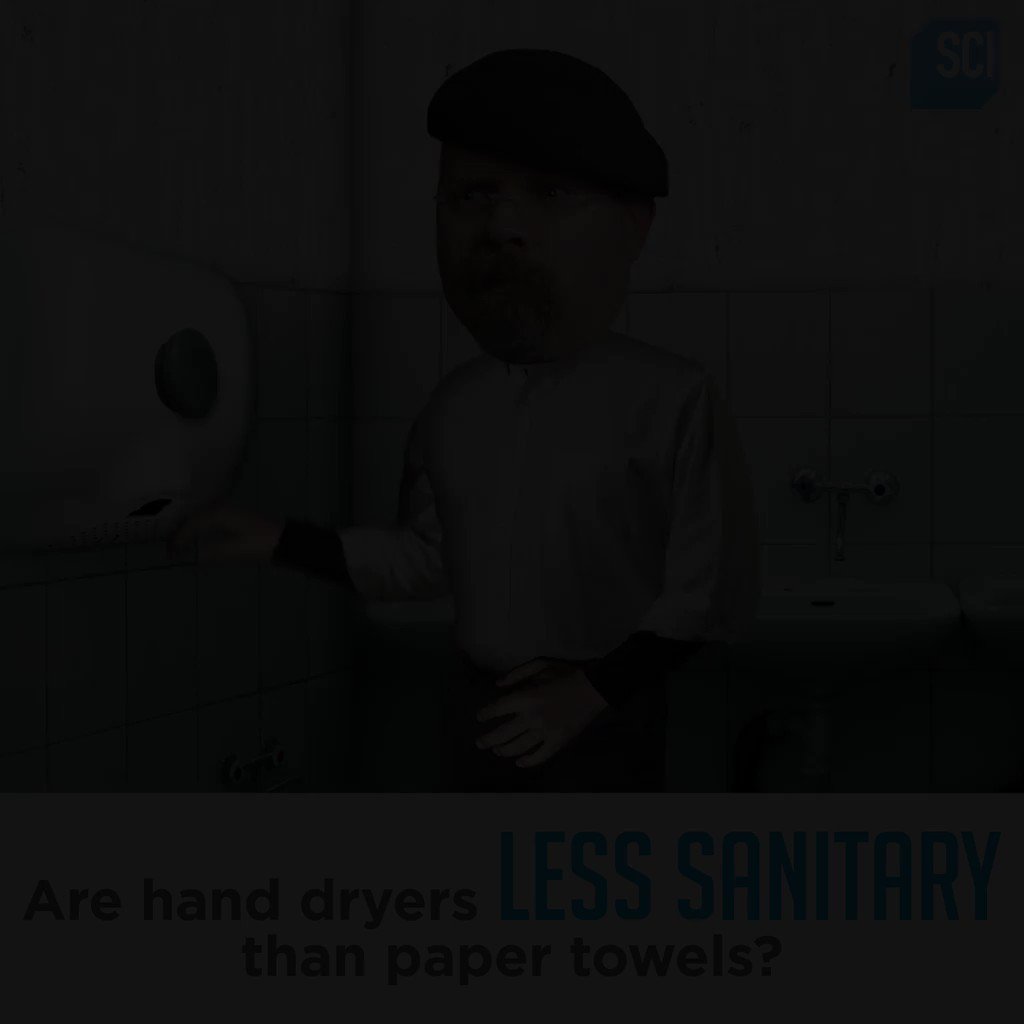 Mythbusters On Twitter Hand Dryer Or Paper Towel Which Is More Mythbusters On Twitter Hand Dryer Or Paper Towel Which Is More Sanitary In A Public Bathroom We Have The Definitive Answer Miss It