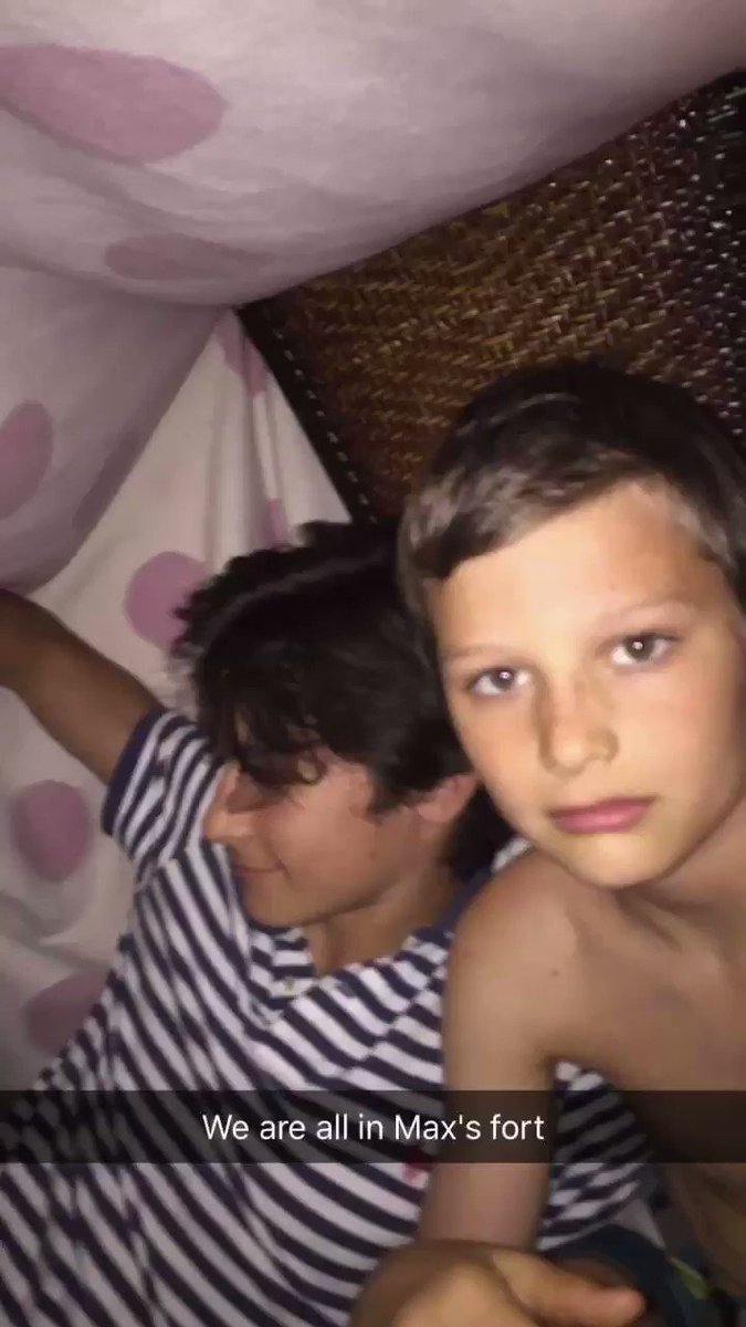 One year ago today I posted this video of my little brother living in his pillow fort and I still haven’t fully recovered from the repercussions lmao [0:52x720p]  