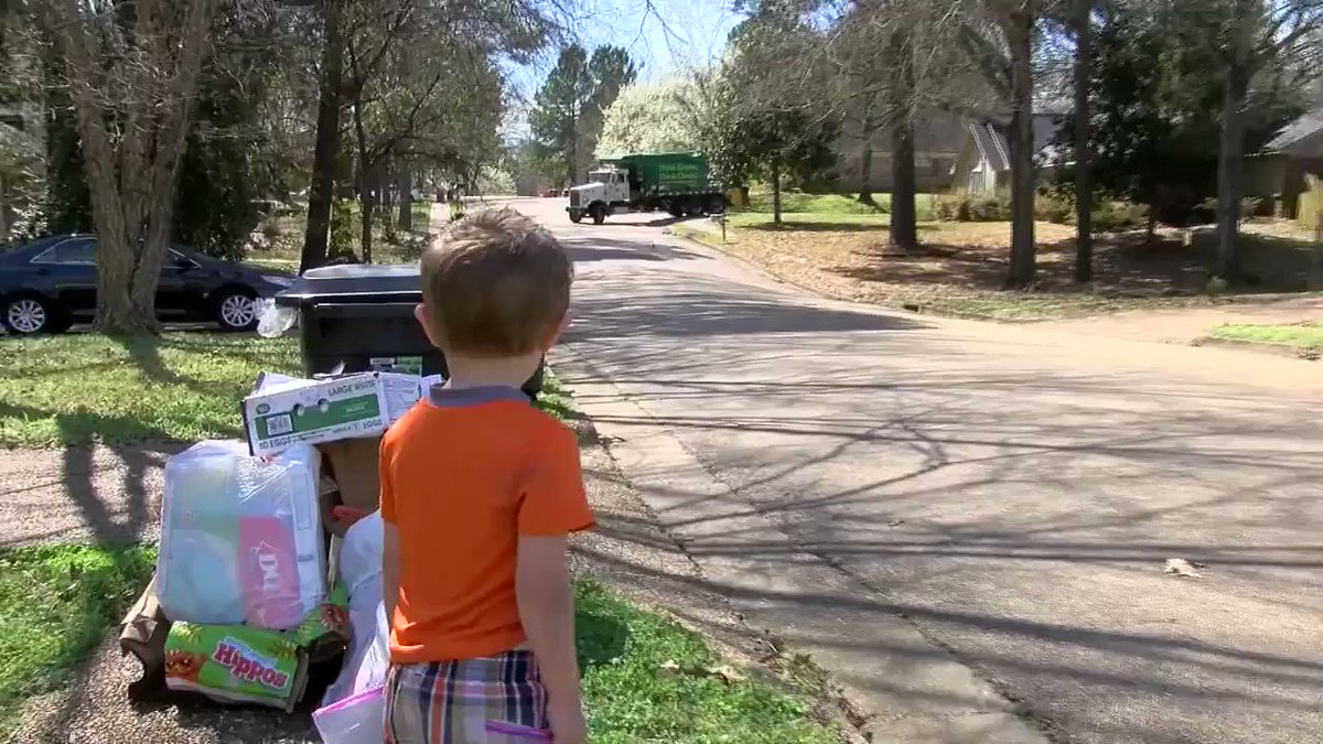 “CUTE: This 3-year-old Mississippi boy has formed a special bond with the m...