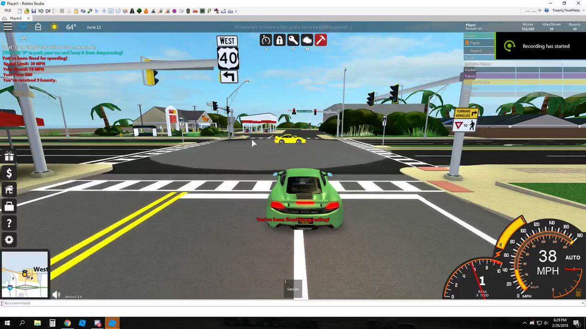 Twentytwopilots Pa Twitter The New Street Racing System Is - realistic driving roblox