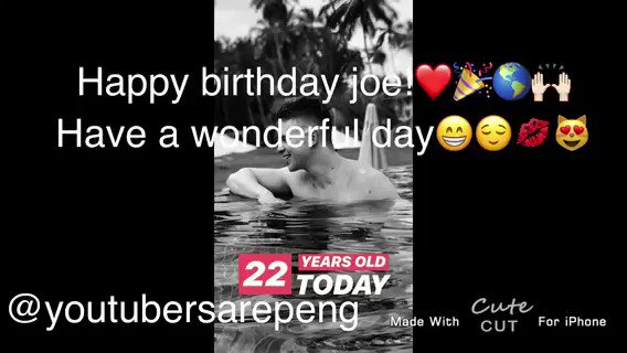 Happy birthday hope had an amazing day    