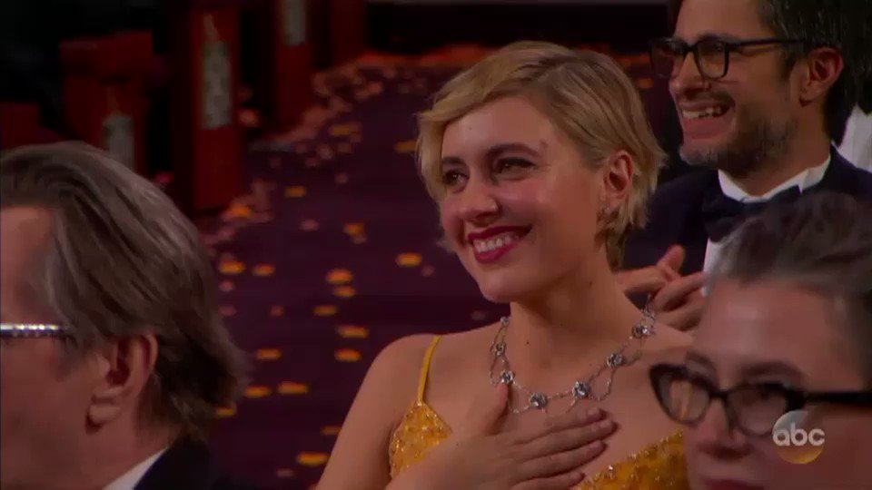 "This is the door. Kick it open and come in." - @RealGDT to young filmmakers during his Best Picture acceptance speech #Oscars