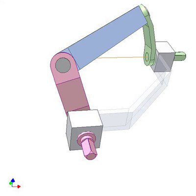 Spherical -Bar Linkage Mechanism