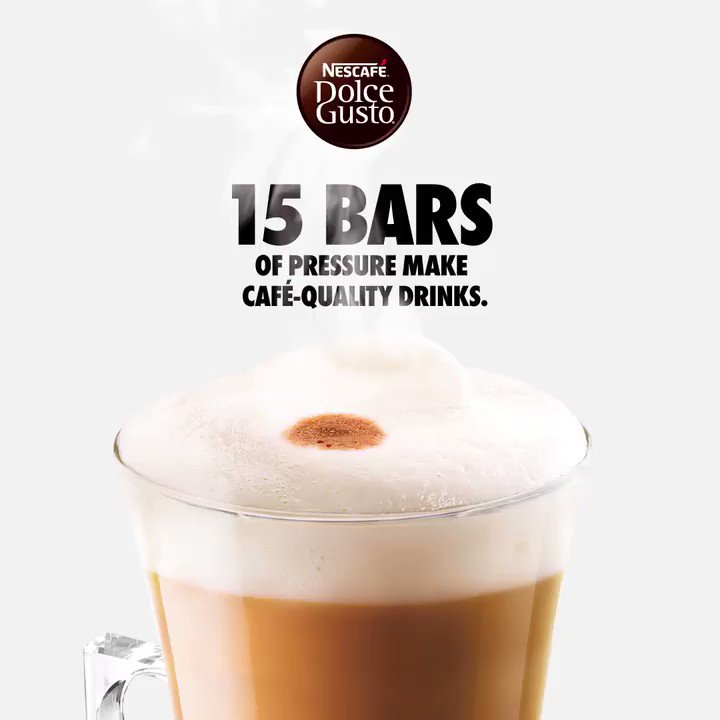 Traveler Incessant Write email NESCAFÉ Dolce Gusto on Twitter: "We use 15 bars of pressure to make café quality #coffee ☕️ Something the other single-serve makers can only dream about. https://t.co/cJeFM0XNhz" / Twitter Traveler Incessant Write email NESCAFÉ Dolce Gusto on Twitter: "We use 15 bars of pressure to make café quality #coffee ☕️ Something the other single-serve makers can only dream about. https://t.co/cJeFM0XNhz" / Twitter