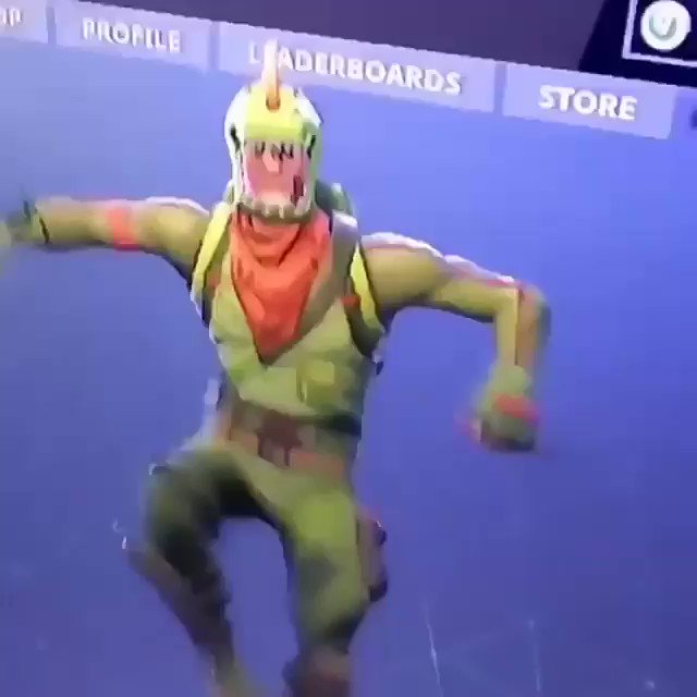 fortnite on twitter gesto bailecito traje rex modo vida real - bailecito de fortnite