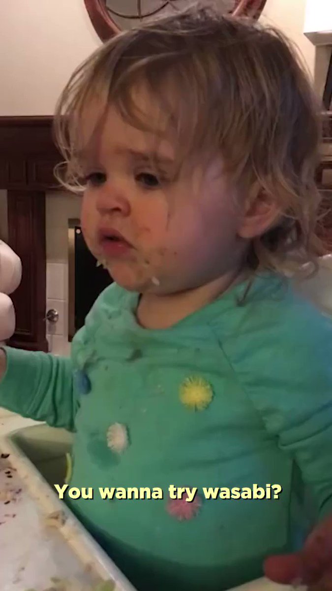My Bright Family on Twitter "Awwww....this little girl's reaction to