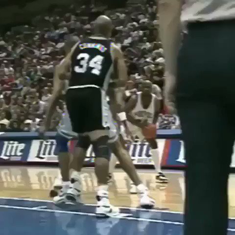 (1995) Happy birthday to Isaiah Rider! Crossover, stare-down, smile, bucket. Never forget. 