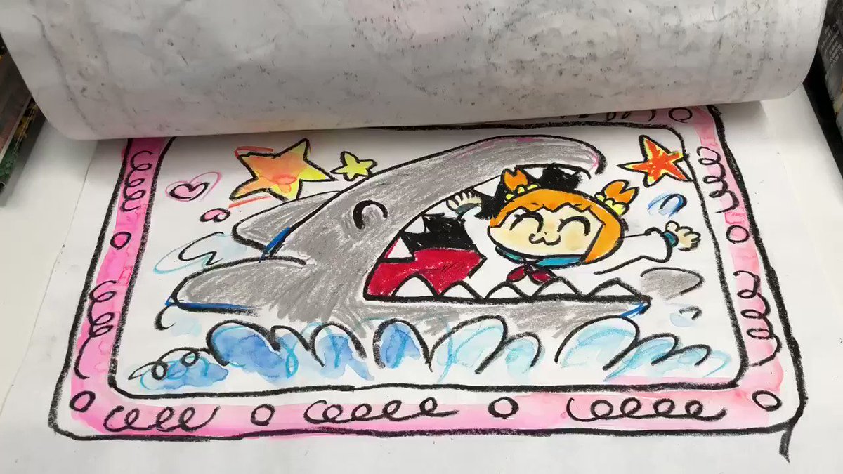 ポプテピピック11話 ポプ子とサメちゃんの絵日記アニメつくりました ここは天国なのかな Pptp ポプテピピック 話題の画像がわかるサイト