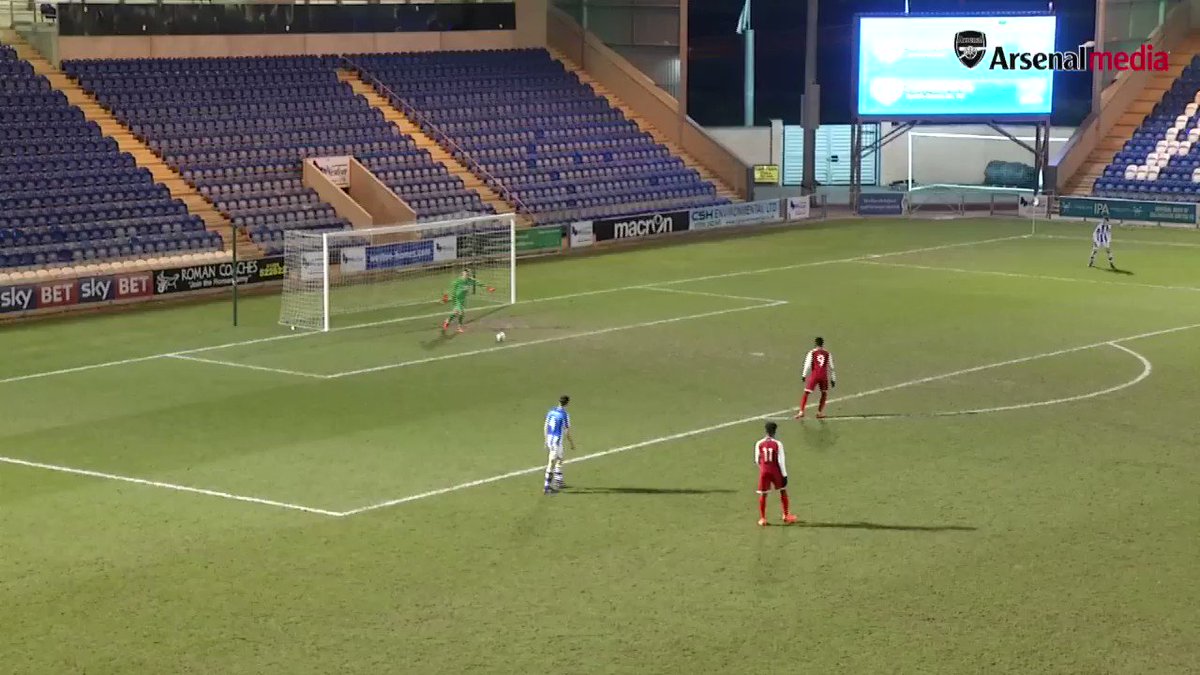🙊 Outrageous fake shot
🎯 Inch-perfect finish
🙌 Take a bow, Bukayo Saka
We're hoping to see more of this from #AFCU18 later on
