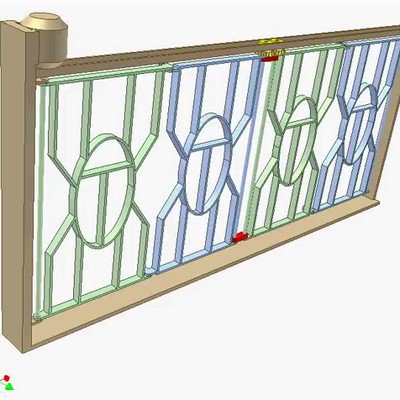Tetra-Folding Gate