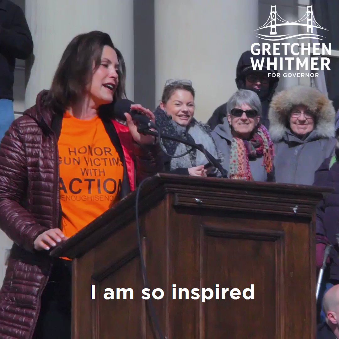 Gretchen Whitmer On Twitter This Past Week I Stood With Students