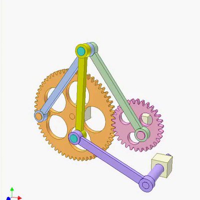 Gear and Linkage Mechanism