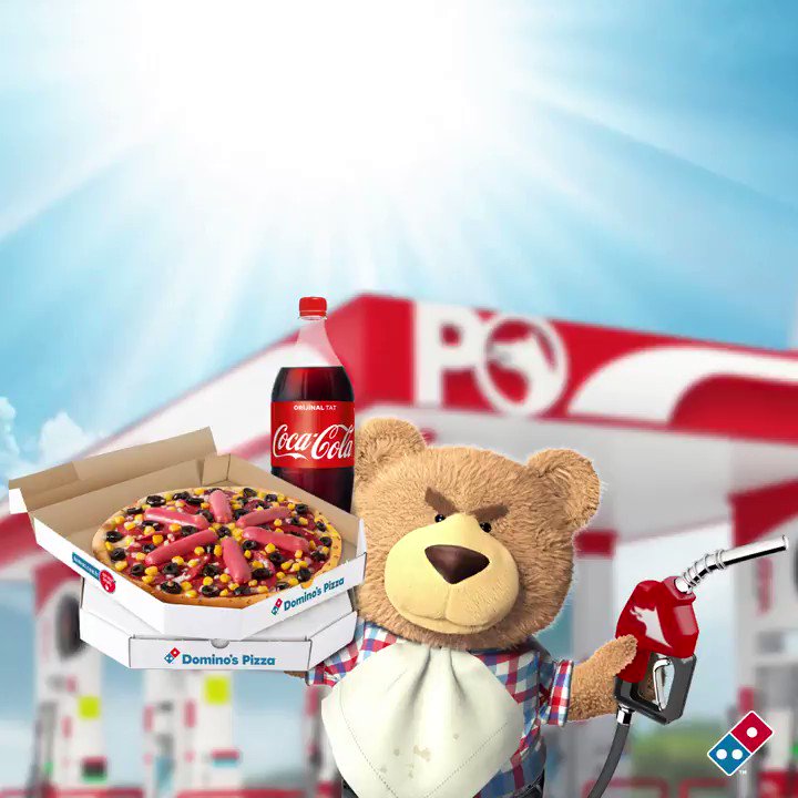 Domino�s Pizza TR on Twitter &quot;CocaCola ve Petrol Ofisi ile el ele