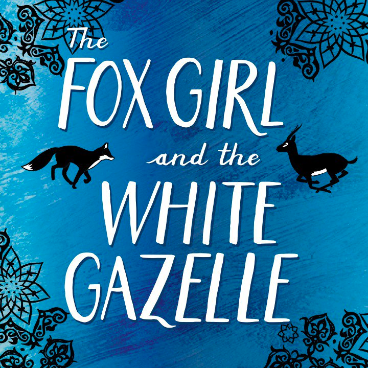 fox girl and white gazelle