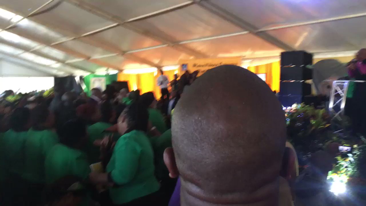Loud cheers as crowds sing Happy Birthday to Former President Jacob Zuma  