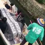 忍者の身のこなし!?柳川市の乗合船の川下りがアトラクション化していて面白い!