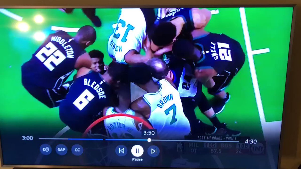 Jimmy Kempski on Twitter "Jayson Tatum just kicked Giannis.…