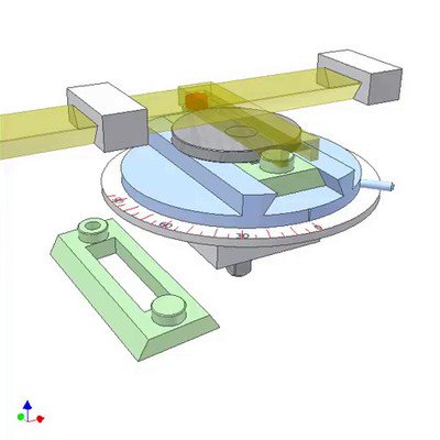 Disk Cam of Adjustable Output Stroke Length
