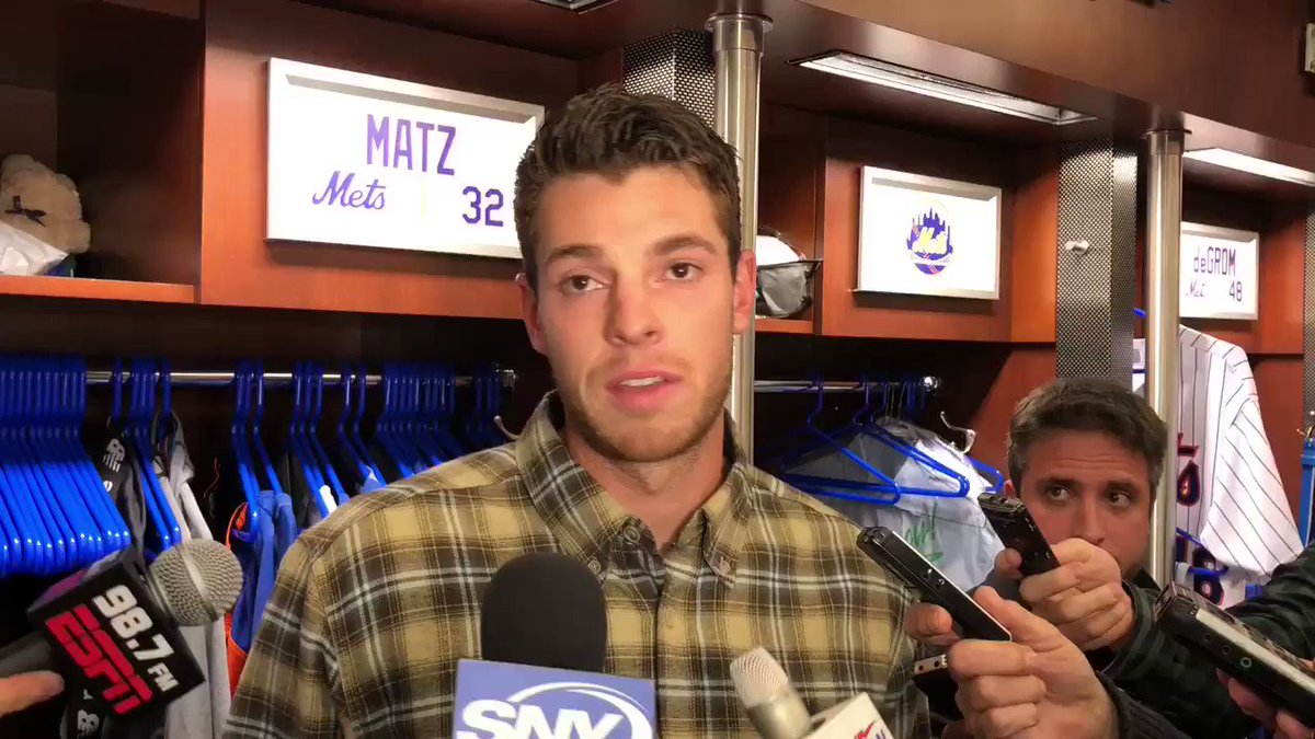 .@Smatz88 talks about having conviction in his pitches and the importance of tonight’s win. #MetsWin https://t.co/3TTp5RBd6E