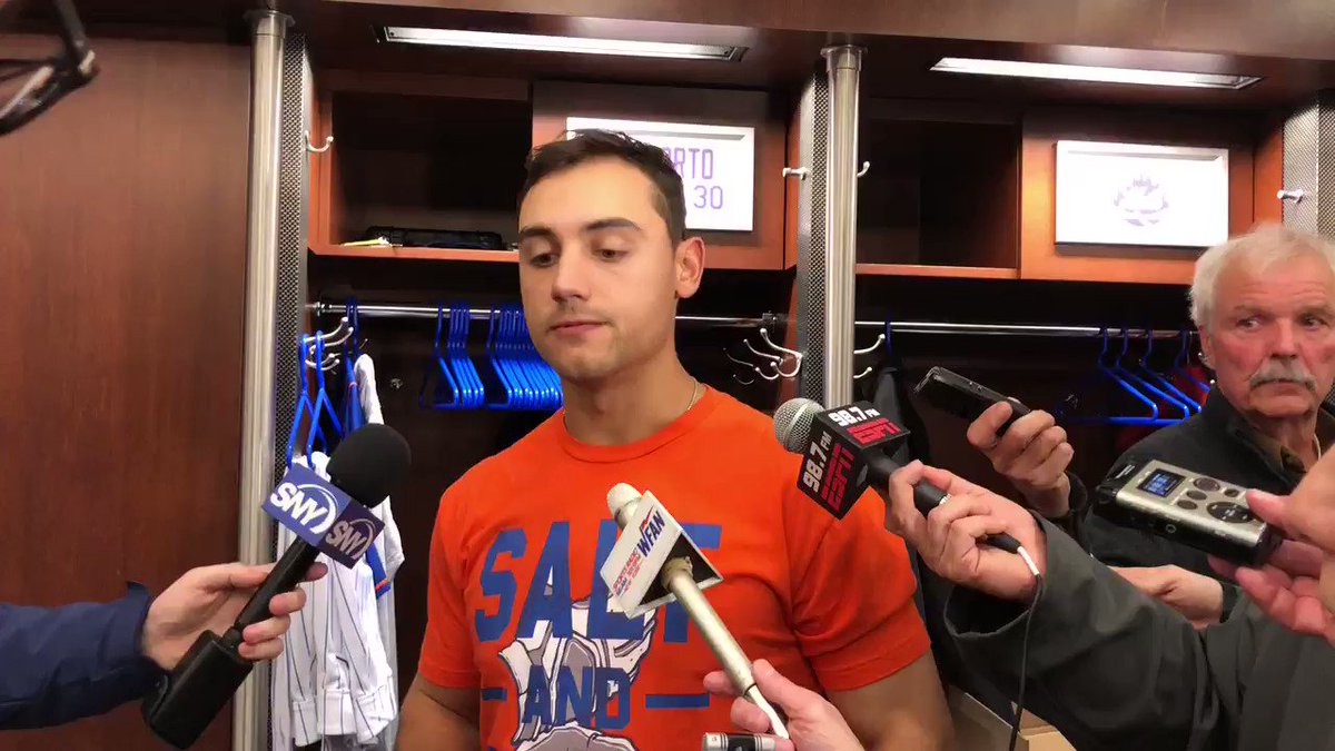 .@mconforto8 says there is no quit in this team. #MetsWin https://t.co/nCWnu6W8ex