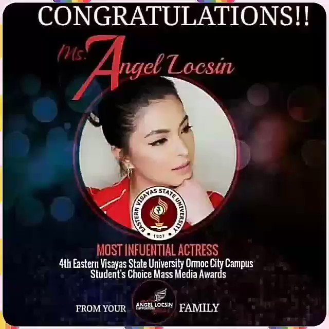  Belated happy birthday Ms.Angel Locsin 