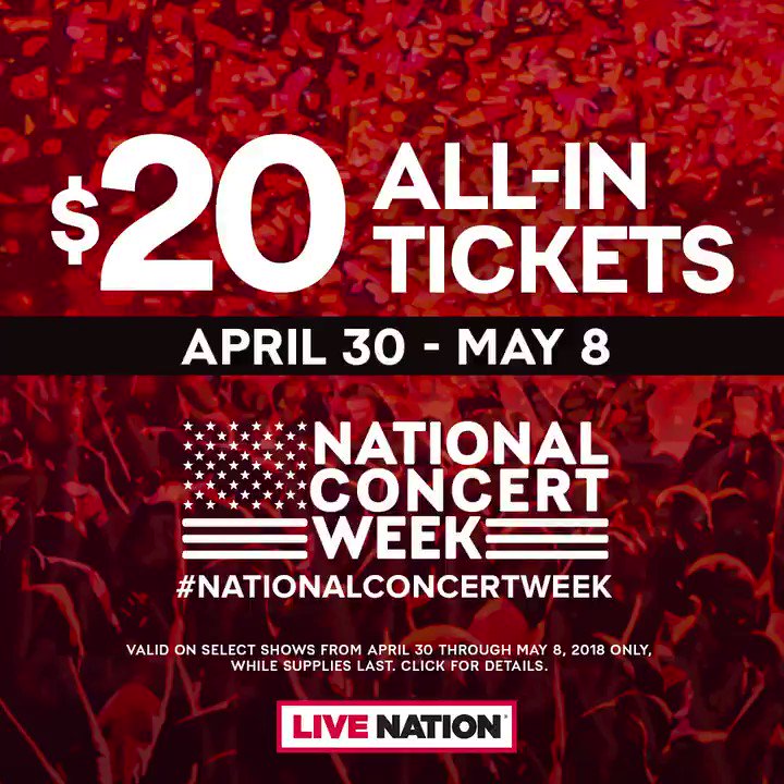 Lynyrd Skynyrd on Twitter "It’s LiveNation's NationalConcertWeek
