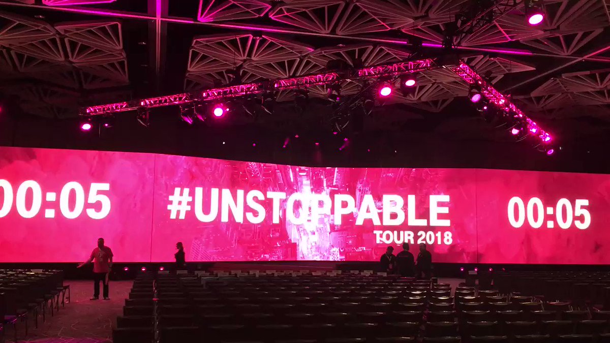John Legere (@JohnLegere) on Twitter photo 2018-05-03 19:12:15 The countdown is on and the party is about to begin... I have a feeling that stop number 5 of the #UnstoppableTour is going to be our most exciting yet!! The countdown is on and the party is about to begin... I have a feeling that stop number 5 of the #UnstoppableTour is going to be our most exciting yet!!