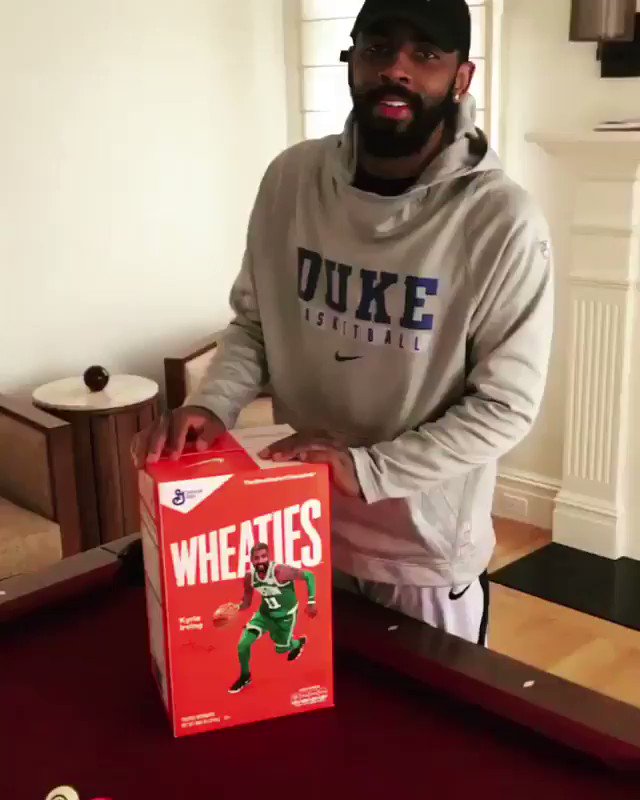 Kicks en Twitter: "Nike Kyrie 4 “Wheaties” 👀🔥 📹 @KyrieIrving https://t.co/Ybr9mtK2Wr" / Twitter