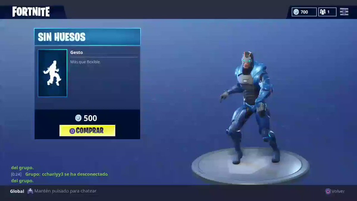 Fortnite Info on Twitter: quot;xd83d;xdd25;Nuevo Gesto quot;Sin Huesosquot; Disponible ya en la Tiendaxd83d;xdd25;…