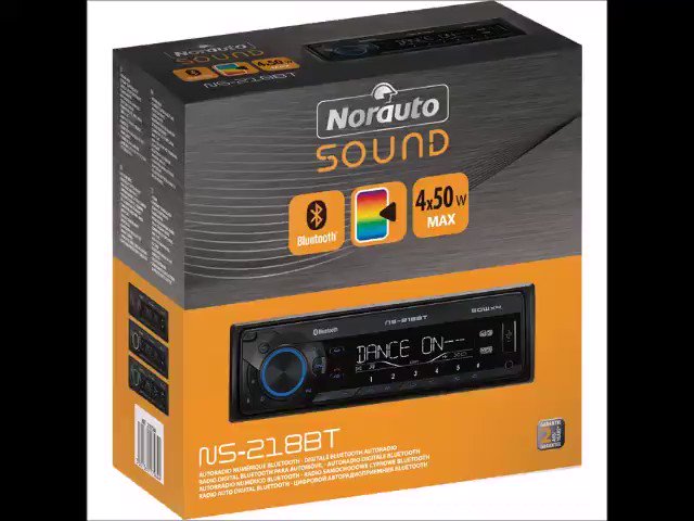 Autoradio Norauto Sound NS-218DBT Bluetooth, DAB, AUX, USB, Micro