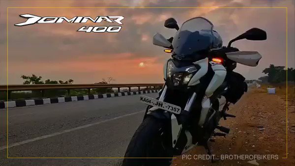 The Dominar400 tackles dramatic terrain with an untameable flair. Share your journeys with us and get featured. #MoodsOfDominar.
Pic Credit: @brotherofbikers https://t.co/XdGecVwGtd