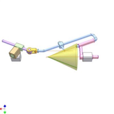 Mechanism for Drawing Intersection of Cone and Plane