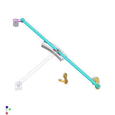Bar Mechanism for Reversing Rotation