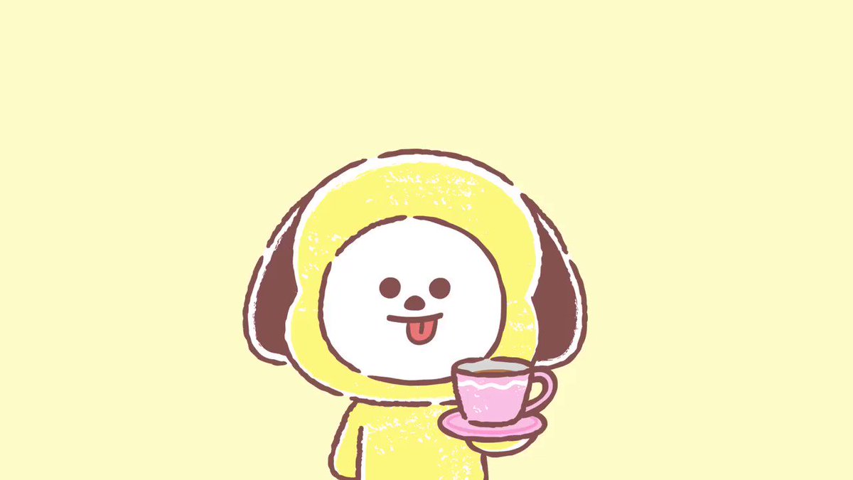 Bt21 Japan Official 午後のコーヒーをどうぞ Chimmy Bt21