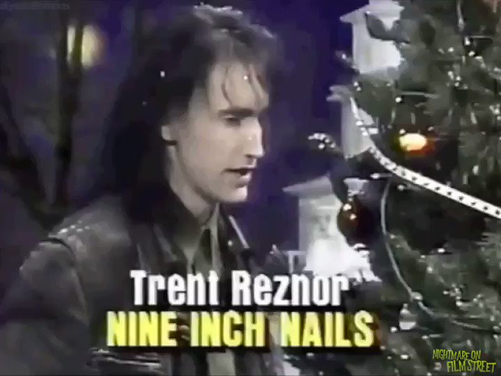 Happy 53rd Birthday to industrial rocker Trent Reznor, pictured here being cooler than Christmas   