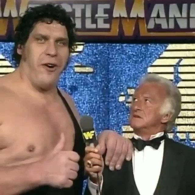 Happy Birthday to the late Andre the Giant!  