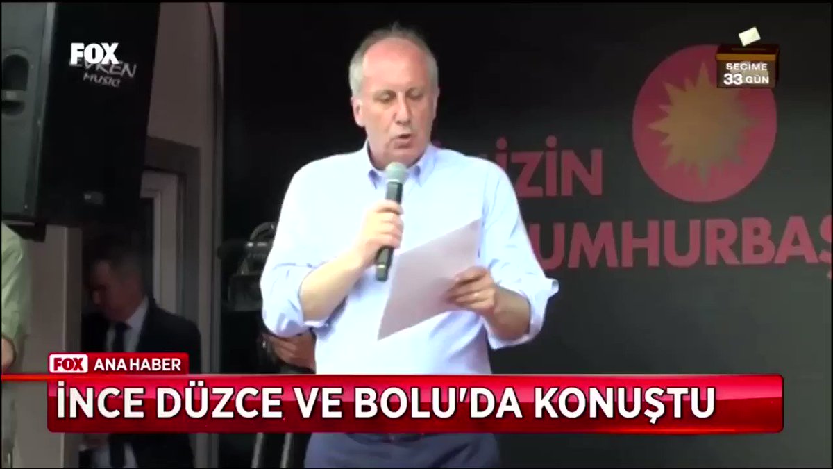 Muharrem İnce: “Sarayı var kral değil, uçağı var pilot değil!”