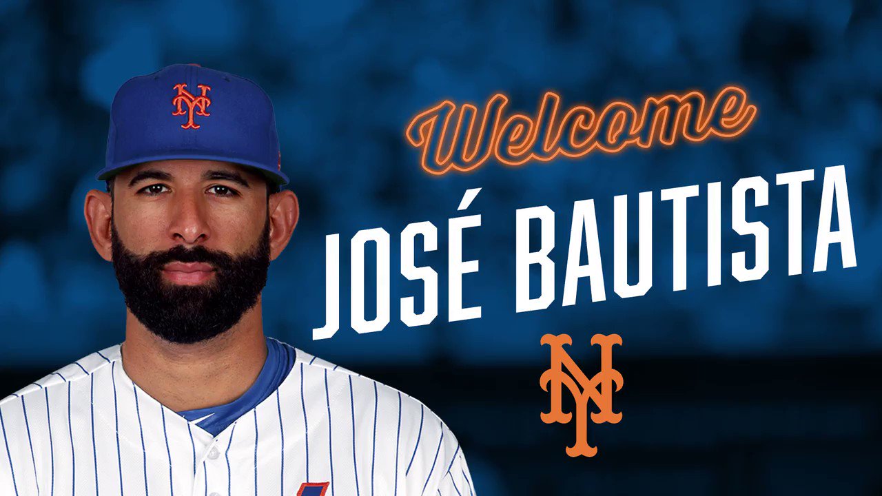 New York Mets on X: We've signed outfielder José Bautista to a one-year  major league contract. Bautista will wear #11 and be available for  tonight's game. To make room on the 25-man