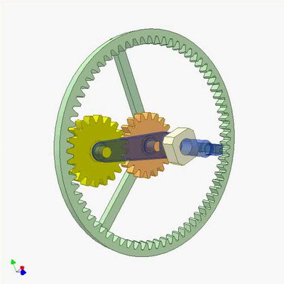 -Gear Planetary Mechanism D