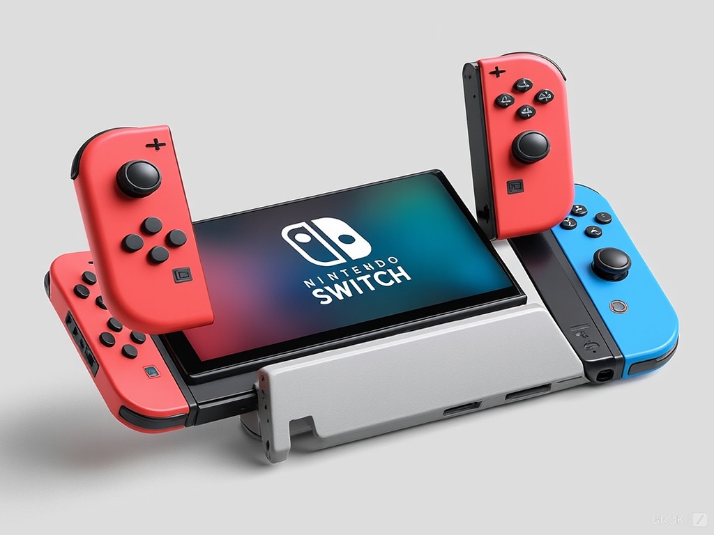 NINTENDO Switch2の絵 リーク】Switch 2の画像が大量に流出!? 8インチ大画面モデル追加