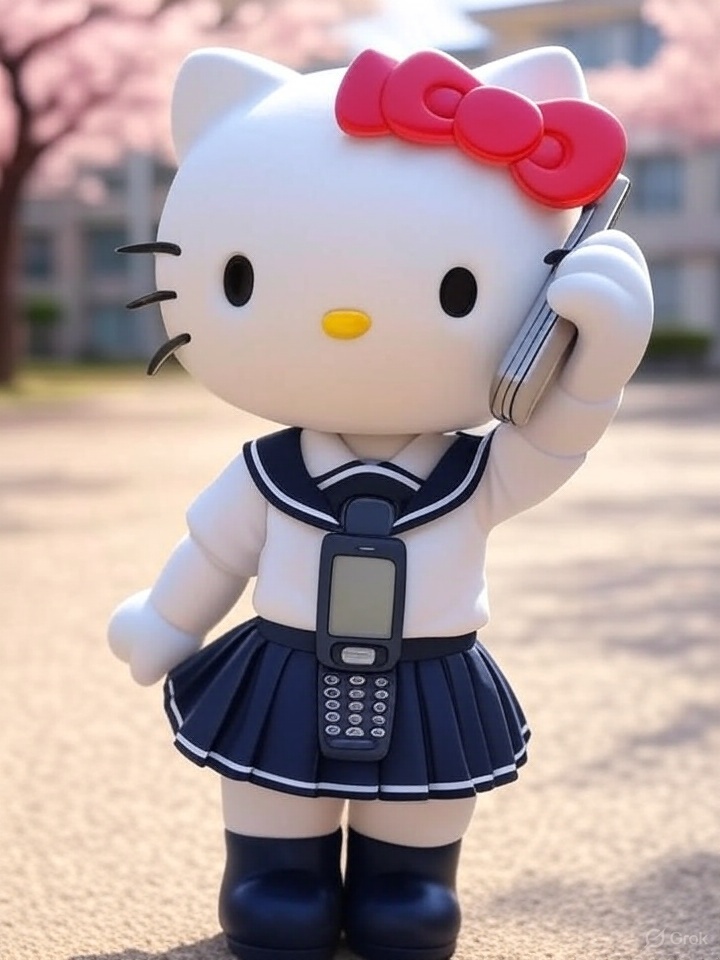 キティちゃん X