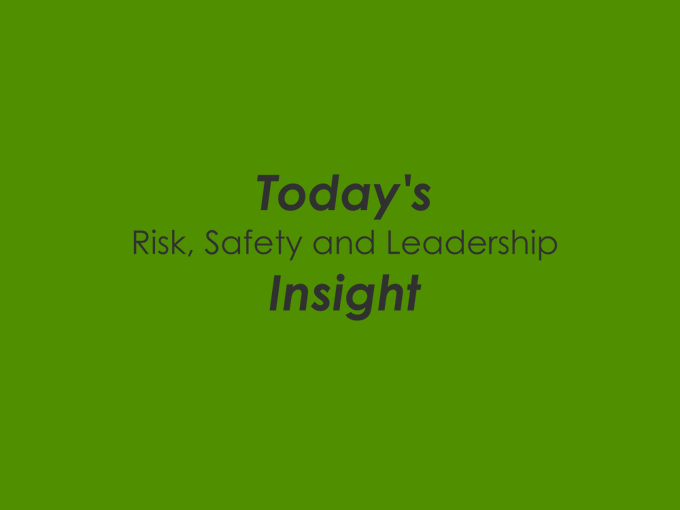 Risk, Safety & Leadership banner