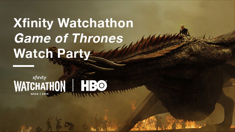 Xfinitywatchathon Game Of Thrones Watch Party
