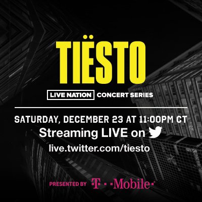 Tiesto in Concert on FREECABLE TV